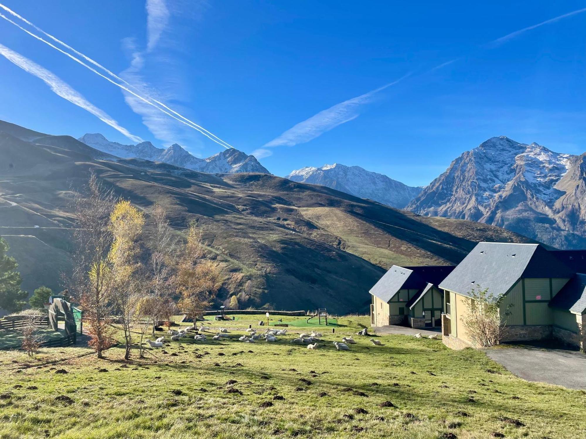 Grand Appartement Peyra'Good Tout Equipe Linge De Lit Et De Toilette Inclus - 8 Couchages - Station Peyragudes - Vue Montagne - 2 Balcons-Terrasses Germ Bagian luar foto