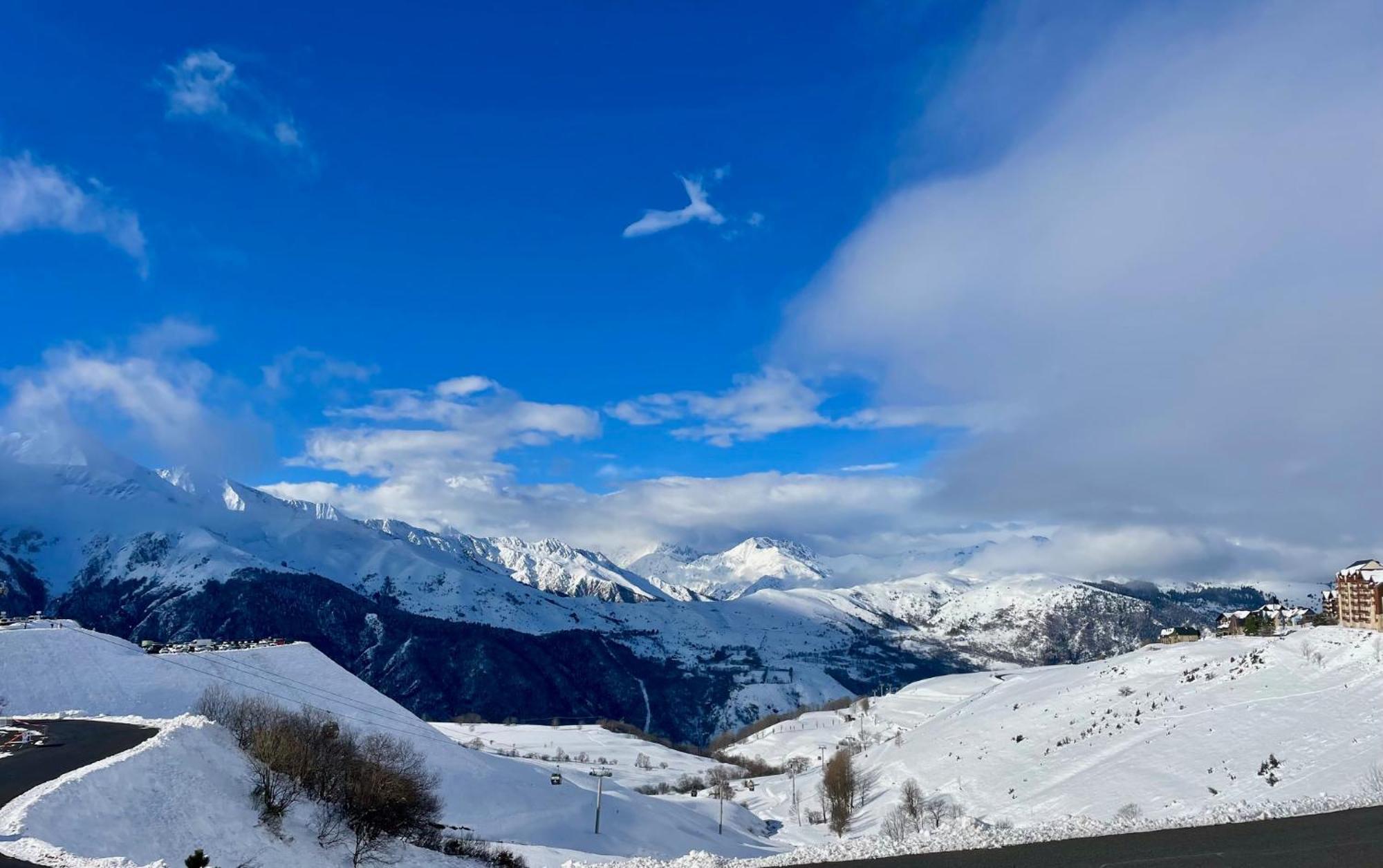 Grand Appartement Peyra'Good Tout Equipe Linge De Lit Et De Toilette Inclus - 8 Couchages - Station Peyragudes - Vue Montagne - 2 Balcons-Terrasses Germ Bagian luar foto